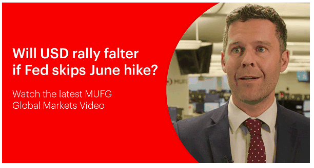 MUFG Video - Will USD rally falter if Fed skips June hike? - June 2023